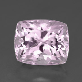 5.71 ct Pink Kunzite Gemstone, Kunzite Gem in Cushion-Cut Shape for Sale.