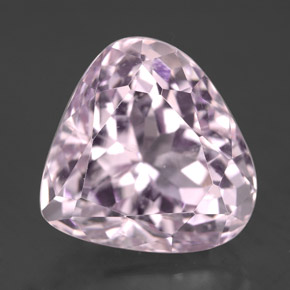 10.89 ct Pink Kunzite Gemstone, Kunzite Gem in Pear Facet Shape for Sale.