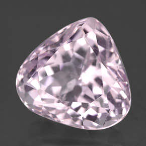 10.89 ct Pink Kunzite Stone, Natural Kunzite in Pear Facet Shape for Sale