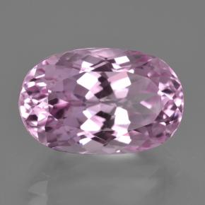 17.07 ct Pink Kunzite Stone, Natural Kunzite in Oval Facet Shape for Sale
