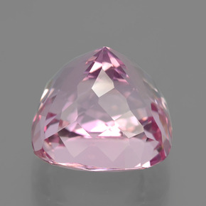 Kunzite Gemstone in 13.8 x 13.5 mm Size for Sale, Kunzite Stone in Pink Color