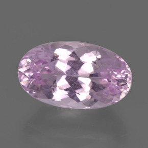 Royal Purple Pink Кунцит Камень - 8.1ct Фасетный Овал (ID: 407422)