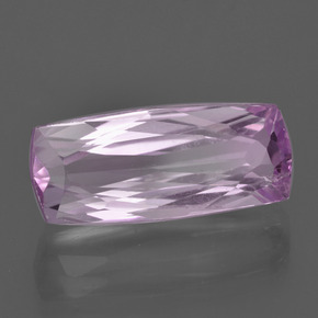 6.51 ct Purple Kunzite Stone, Natural Kunzite in Cushion-Cut Shape for Sale