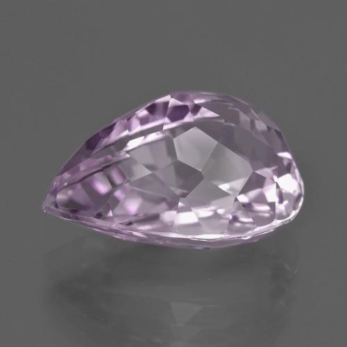 Kunzite Gemstone in 17.4 x 11.8 mm Size for Sale, Kunzite Stone in Very Light Violet Color
