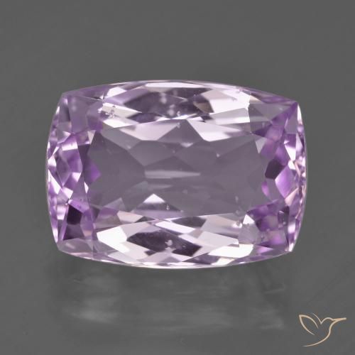15,4 x 11,1mm Kunzite viola taglio cuscino dall'Afghanistan, peso di 10,9 ct, pietra preziosa naturale non trattati in purezza VS-SI, 1 pezzo Kunzite Taglio a cuscino - Colore: Lilla, durezza Mohs di 7 adatto per gioielli da indossare ogni giorno , Photo A