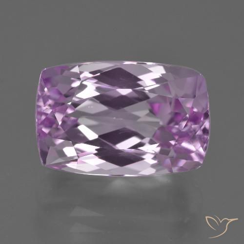 15 x 9,8mm Kunzite viola taglio cuscino dall'Afghanistan, peso di 9,96 ct, pietra preziosa naturale non trattati in purezza VVS-VS, 1 pezzo Kunzite Taglio a cuscino - Colore: Viola medio, durezza Mohs di 7 adatto per gioielli da indossare ogni giorno , Photo A