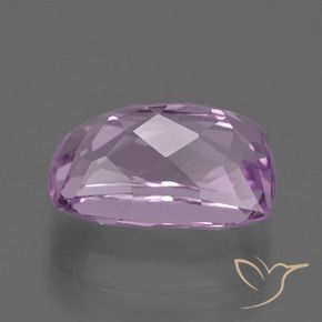 Kunzite Gemstone in 15 x 10 mm (calibrated) Size for Sale, Kunzite Stone in Medium Purple Color