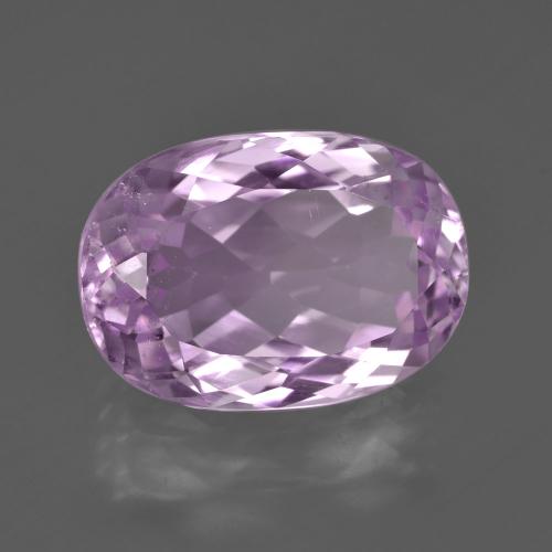 9.13 ct Purple Kunzite Stone, Natural Kunzite in Oval Facet Shape for Sale