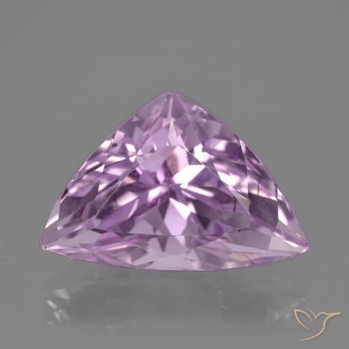 11.15 ct Pink Kunzite, 16.8 x 11 mm Trillion Cut From Afghanistan, Photo A
