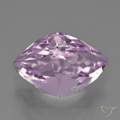Kunzite Gemstone in 16.8 x 11 mm Size for Sale, Kunzite Stone in Royal Purple Pink Color