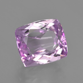 3.59 ct Pink Kunzite Stone, Natural Kunzite in Cushion-Cut Shape for Sale