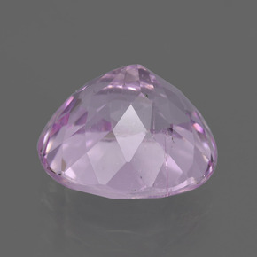 Kunzite Gemstone in 12.9 x 11.9 mm Size for Sale, Kunzite Stone in Royal Purple Pink Color