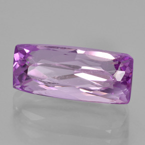 8.42 ct Purple Kunzite Stone, Natural Kunzite in Cushion-Cut Shape for Sale