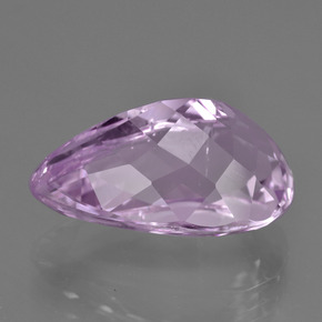 Kunzite Gemstone in 17.2 x 10.8 mm Size for Sale, Kunzite Stone in Pinkish Purple Color