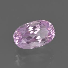 3.67 ct Pink Kunzite Stone, Natural Kunzite in Oval Facet Shape for Sale