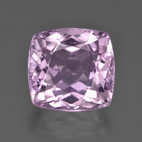 10.47 ct Pink Kunzite Gemstone, Kunzite Gem in Cushion-Cut Shape for Sale.