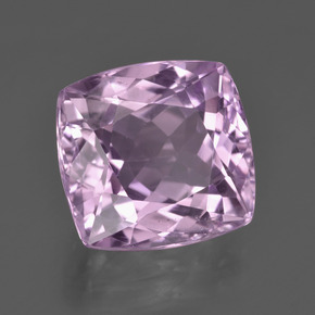 10.47 ct Pink Kunzite Stone, Natural Kunzite in Cushion-Cut Shape for Sale