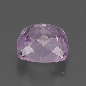 Kunzite Gemstone in 12.8 x 12.4 mm Size for Sale, Kunzite Stone in Pink Color