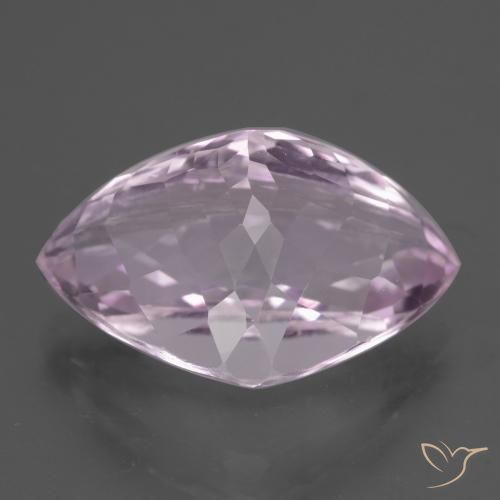 Kunzite Gemstone in 19.4 x 12.4 mm Size for Sale, Kunzite Stone in Medium Light-Pink Color