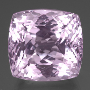 48.41 ct Pink Kunzite Gemstone, Kunzite Gem in Cushion-Cut Shape for Sale.
