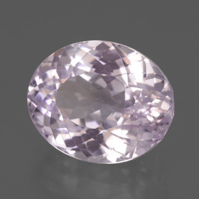 9.48 ct Pink Kunzite Stone, Natural Kunzite in Oval Facet Shape for Sale
