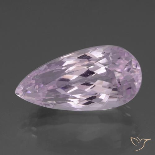 21.74 ct Pink Kunzite, 23.6 x 11.7 mm Pear Cut From Afghanistan, Photo A