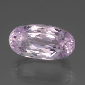 22.39 ct Pink Kunzite Stone, Natural Kunzite in Oval Facet Shape for Sale
