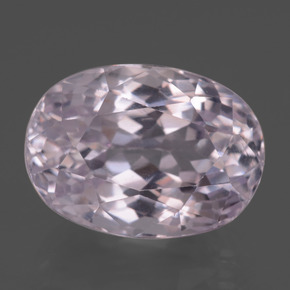 13.80 ct Pink Kunzite Gemstone, Kunzite Gem in Oval Facet Shape for Sale.