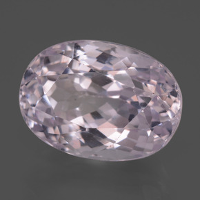 13.80 ct Pink Kunzite Stone, Natural Kunzite in Oval Facet Shape for Sale