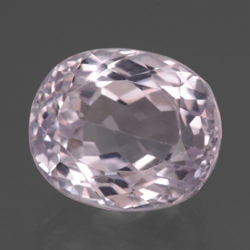 14.22 ct Pink Kunzite Stone, Natural Kunzite in Oval Facet Shape for Sale