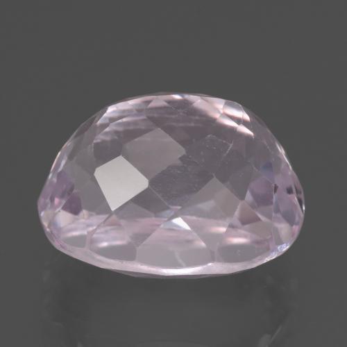 Kunzite Gemstone in 14.9 x 12.5 mm Size for Sale, Kunzite Stone in Light Cherry Pink Color