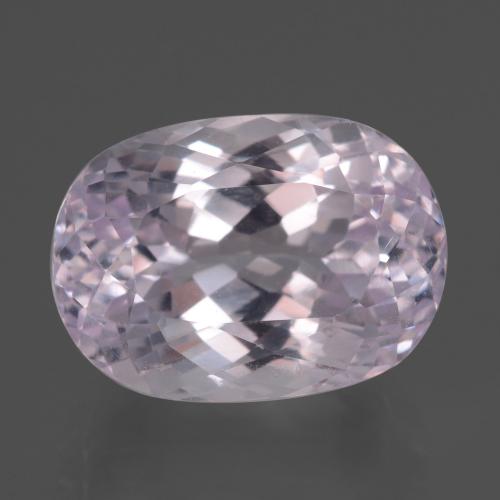 Very Light Purple Pink Kunzite Gem - 16.1ct Ovale sfaccettato (ID: 438047)