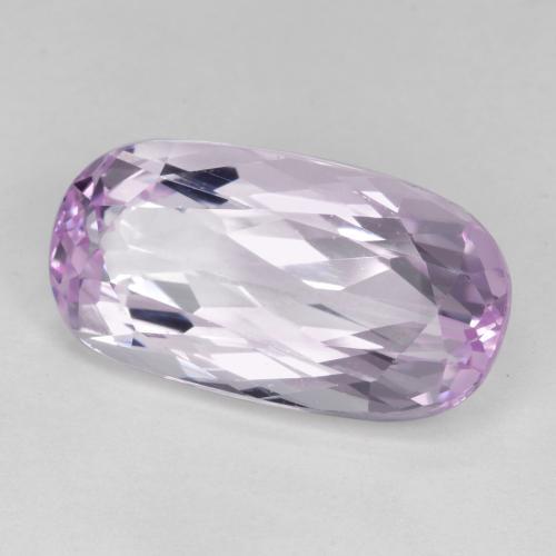 15.10 ct Pink Kunzite Stone, Natural Kunzite in Oval Facet Shape for Sale