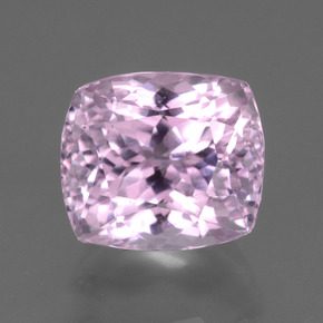 7.16 ct Pink Kunzite Gemstone, Kunzite Gem in Cushion-Cut Shape for Sale.