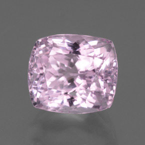7.16 ct Pink Kunzite Stone, Natural Kunzite in Cushion-Cut Shape for Sale