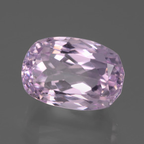 11.76 ct Purple Kunzite Stone, Natural Kunzite in Oval Facet Shape for Sale