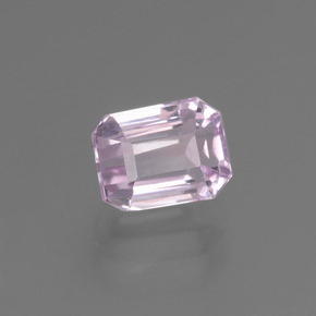 2.21 ct Pink Kunzite Stone, Natural Kunzite in Octagon Step Cut Shape for Sale