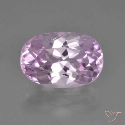 5.43 ct Purple Kunzite, 12.8 x 8.6 mm Oval Cut From Afghanistan, Photo A