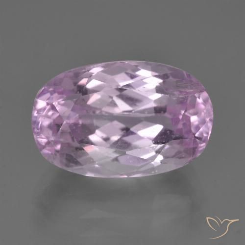 Kunzite viola taglio ovale da 7,88 ct dall'Afghanistan, dimensione 14,2 x 9mm, pietra preziosa naturale non trattati , purezza VS-SI, Kunzite Ovale sfaccettato da 1 pz, durezza Mohs di 7 adatto per gioielli da indossare ogni giorno, Photo A