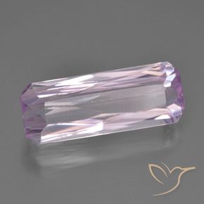 7.12 ct Purple Kunzite Stone, Natural Kunzite in Octagon / Scissor Cut Shape for Sale