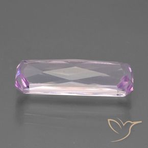 Kunzite Gemstone in 18.4 x 7 mm Size for Sale, Kunzite Stone in Very Light Purple Color