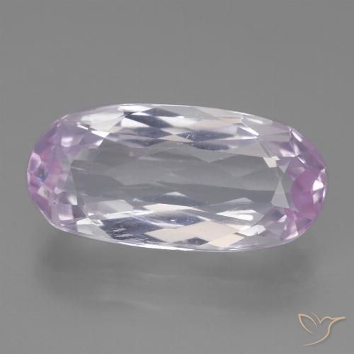 8,11 ct ovaler rosa Kunzit aus Afghanistan, Größe 18,4 x 8,9mm, Garantiert natürlicher Edelstein, VS Reinheit, 1 Stück Kunzit in Sehr helles Rosa Farbe, Mohs-Härte von 7 Geeignet für den täglichen Gebrauch im Schmuck, Photo A