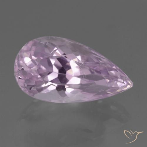 9.99 ct Pink Kunzite, 17.5 x 9.6 mm Pear Cut From Afghanistan, Photo A