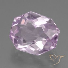 10.15 ct Purple Kunzite Stone, Natural Kunzite in Octagon / Scissor Cut Shape for Sale