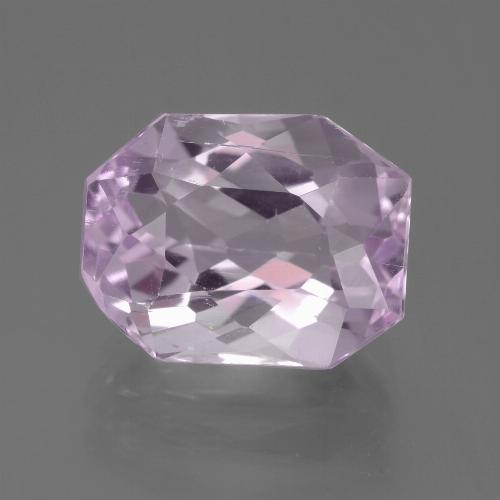 Púrpura muy claro Kunzita Gema - 10.2ct Corte Octágon / Forma de Tijera (ID: 453546)