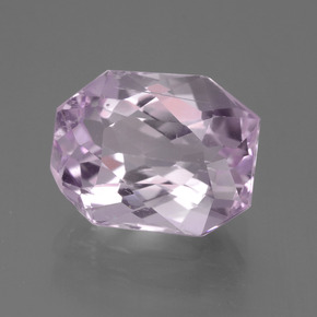 10.20 ct Purple Kunzite Stone, Natural Kunzite in Octagon / Scissor Cut Shape for Sale