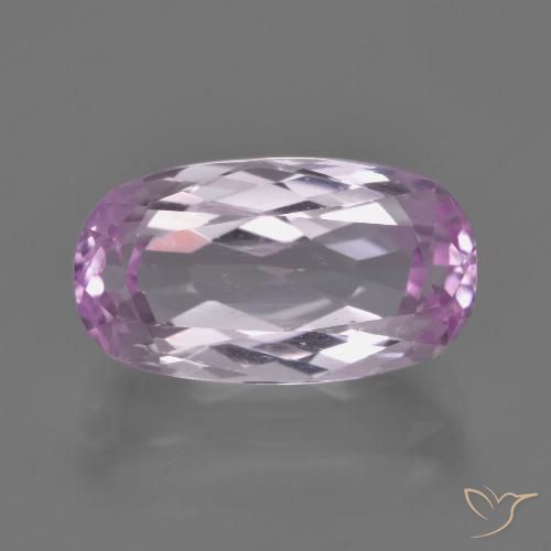 7.8 ct Purple Kunzite, 15.4 x 8.7 mm Oval Cut From Afghanistan, Photo A