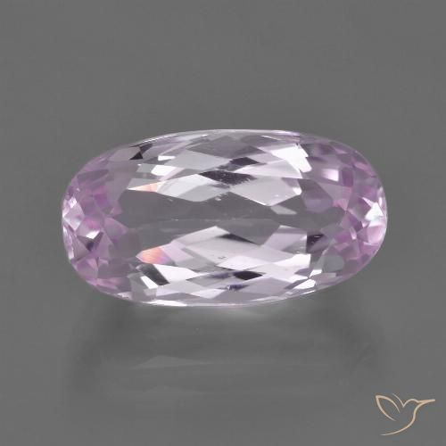 6.95 ct Purple Kunzite, 15.3 x 8.3 mm Oval Cut From Afghanistan, Photo A