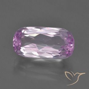 6.52 ct Purple Kunzite Stone, Natural Kunzite in Oval Facet Shape for Sale