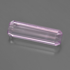 5.10 ct Pink Kunzite Stone, Natural Kunzite in Octagon Step Cut Shape for Sale